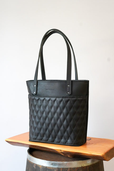 Tote Bag (Diamond Stitch: Black Dove)