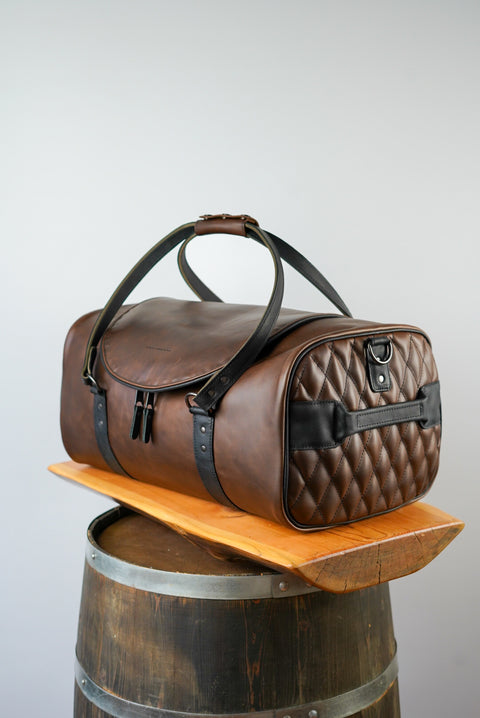 Weekend Warrior: "U-Shape" Opening (Two Tone: Espresso Brown + Cigar Black)