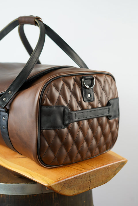 Weekend Warrior: "U-Shape" Opening (Two Tone: Espresso Brown + Cigar Black)