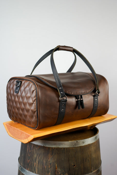 Weekend Warrior: "U-Shape" Opening (Two Tone: Espresso Brown + Cigar Black)
