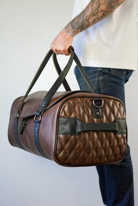 Weekend Warrior: "U-Shape" Opening (Two Tone: Espresso Brown + Cigar Black)