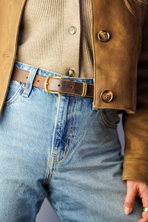 Womens: 1" Dress Belts Clo's General Leather Co. Womens: 1" Dress Belts Clo's General Leather Co.