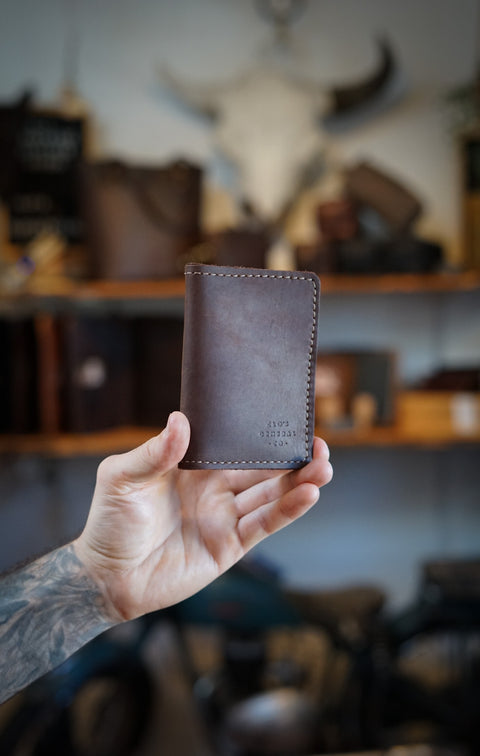 Mini Trucker Wallet (Oro Logger Brown)