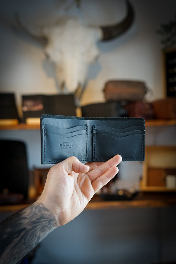 Bifold Wallet (Flat Black)