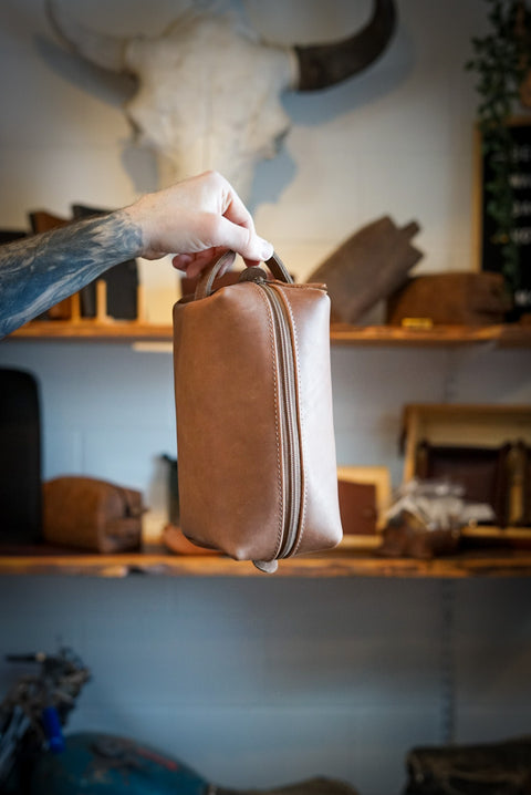 Toiletry Bag (Tan)